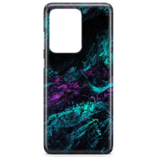 Samsung Galaxy S20 Ultra Kılıf Dağılmış Mürekkep Arka Kapak Koruma Desenli Full Koruyucu