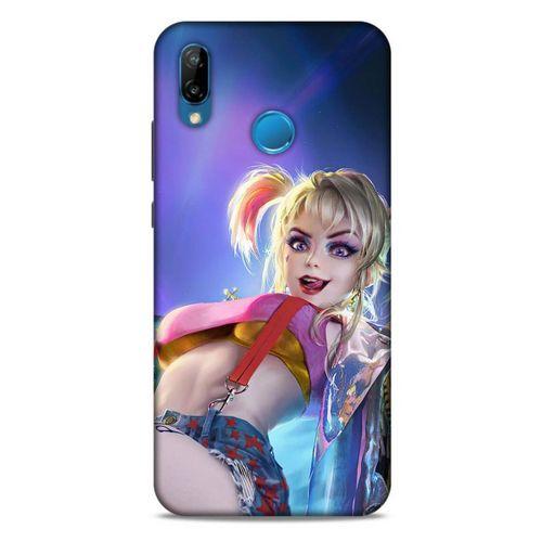 Huawei P20 Lite Uyumlu Kılıf Harley Quinn (6) Silikon Kılıf Lacivert