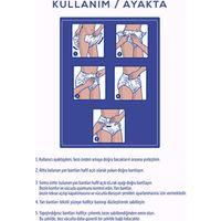 Moly Tekstil Yüzeyli Large Büyük Boy Belbantlı Hasta Bezi 30 lu 2 paket / 60 adet