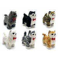 Sesli Hareketli Yürüyen Peluş Kedi Alk3389