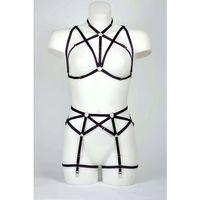 Göğüs Ve Jartiyer Kemerli Seksi Harness - Brf161