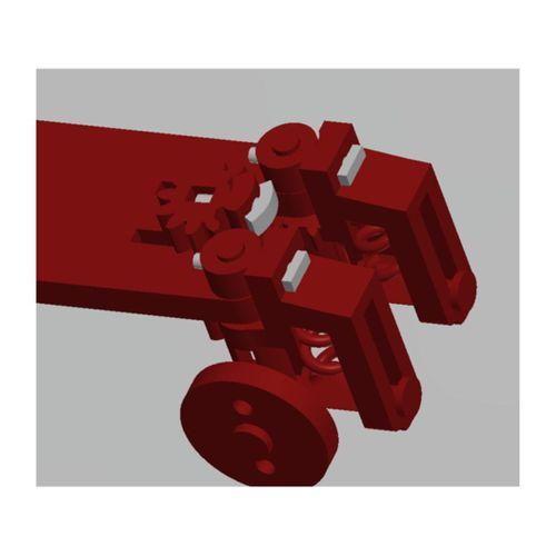 Süspansiyon ve Direksiyonlu Araç (Bu ürün Sadece Plastik parçadır - Almadan Önce Soru Sorabilirsiniz)