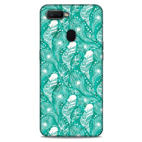 Oppo Ax7 Kılıf Desenli Özel Seri Tüyler (45) Liquid Air Kılıf