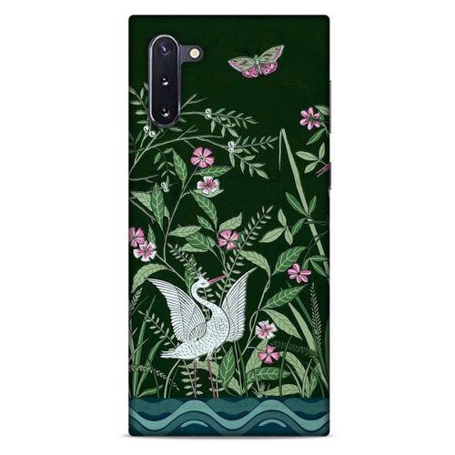 Samsung Galaxy Note 10 Uyumlu Kılıf Yeşil Delisi (32) Soft Silikon Kılıf Ördek yeşili