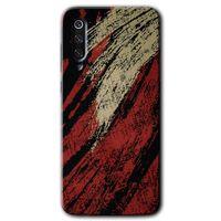 Xiaomi Mi 9 SE Kılıf HD Desen Baskılı Arka Kapak - Kumaş Deseni 6 + Kırılmaz Cam