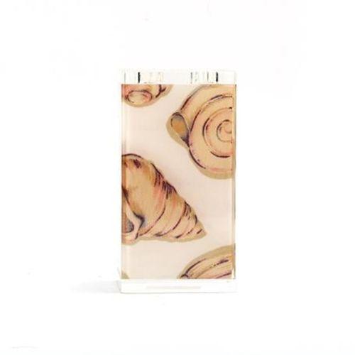 2 Adet Diş Fırçalık İstiridye Akrilik  6X6X12Cm Banyo Seti