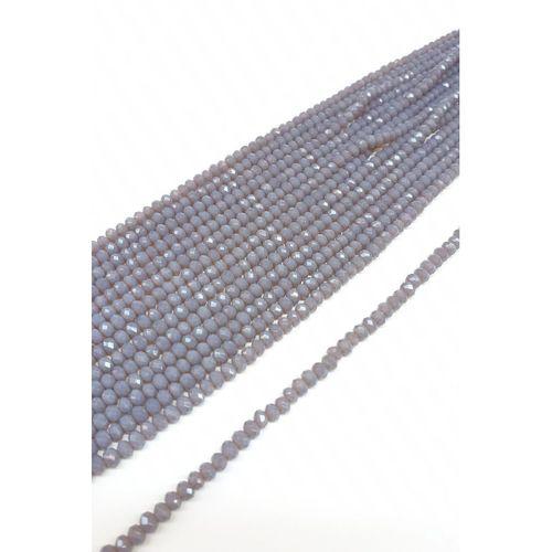 Mat Gri Kristal Boncuk 4 Mm