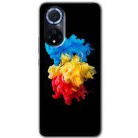 MRCİLETİSİM Huawei Nova 9 Kılıf HD Desen Baskılı Arka Kapak+Temperli Cam - Black 1