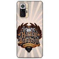 Xiaomi Redmi Note 10 Pro Uyumlu Kılıf Motorsiklet (3) Kapak Harley Davidson