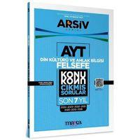 AYT Din Kültürü ve Ahlak Bilgisi Felsefe Çıkmış Sorular Konu Konu Son 7 Yıl Tıpkı Basım Arşiv Serisi Marka Yayınları