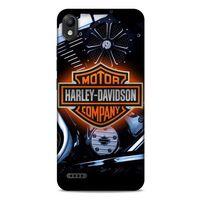 LG K20 2019 Uyumlu Kılıf Motorsiklet (13) Silikon Kap Harley Davidson