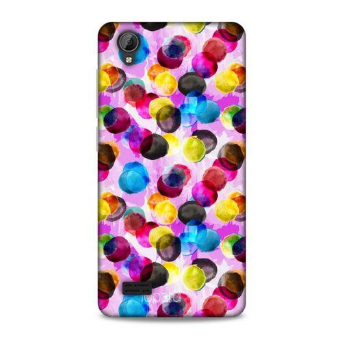 Vestel Venüs V5 Kılıf Pastel Renkler (42) Rugged Armor Kılıf Mor Pembe