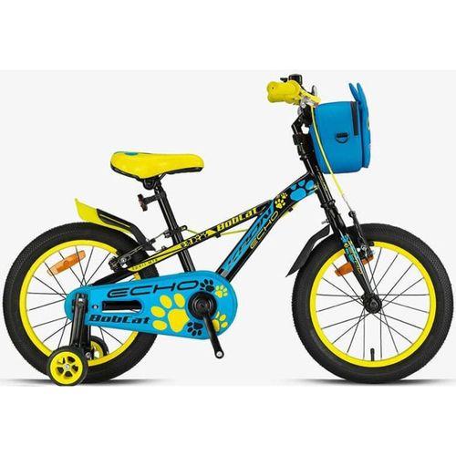 Kron Bobcat 20 Jant Erkek Çocuk Bisikleti Siyah-Mavi/Sarı