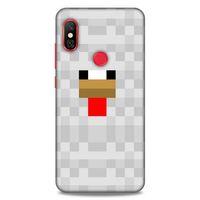 Lopard Xiaomi Redmi Note 6 Pro Uyumlu Kılıf PiXel (27) Tasarımlı Kılıf Kuş