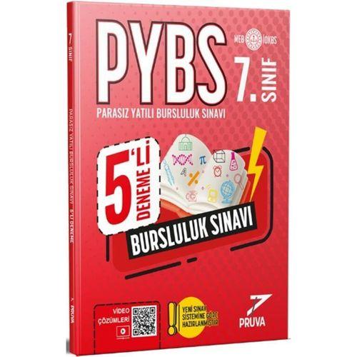 7. Sınıf PBYS Bursluluk 5 li Deneme Pruva Akademi