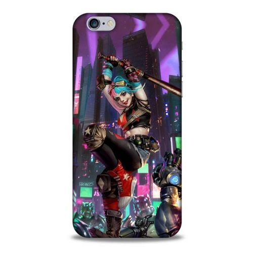 Apple Iphone 6S Uyumlu Kılıf Harley Quinn (29) Arka Koruma Kılıfı Koyu haki