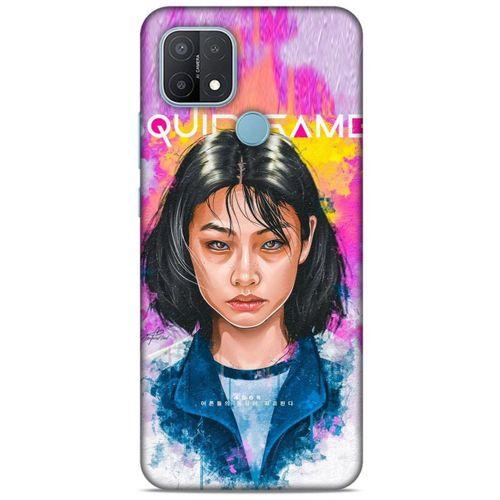 Oppo A15 Uyumlu Kılıf Squid Game (47) Crystal Flex Kılıf Dae-Hyun