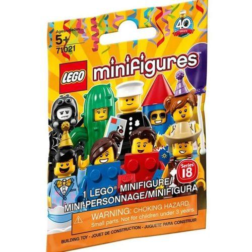 Lego 71021 Minifigure Series 18 - 17 Figür Tam Set (Polis Dahil)