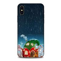 Apple Iphone X Kılıf Snowix (7) Telefon Kılıfı Koyu Yeşil