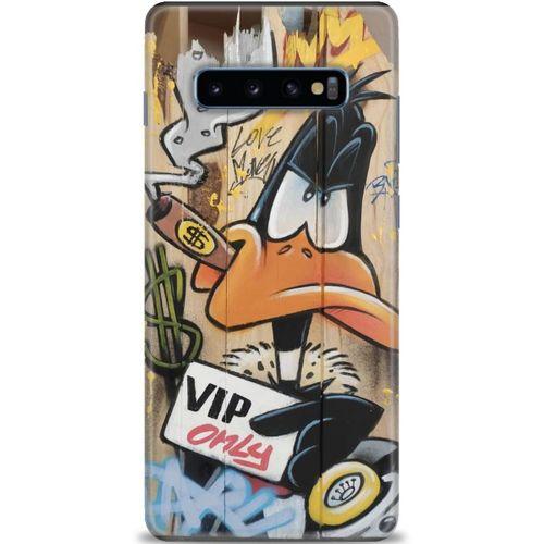 Samsung Galaxy S10 Plus Kılıf HD Baskılı Kılıf - Vip Only + Tam Ekran Koruyucu