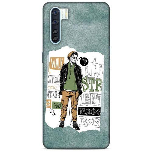 Sokak Modası 08 Oppo A91 Kılıf Desenli Silikon