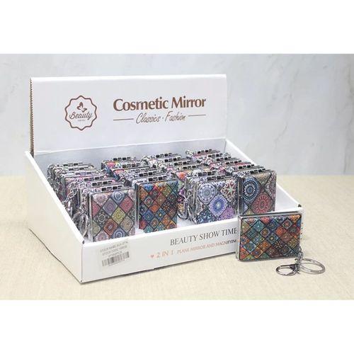 Taşlı El Aynası Anahtarlık Alk3774