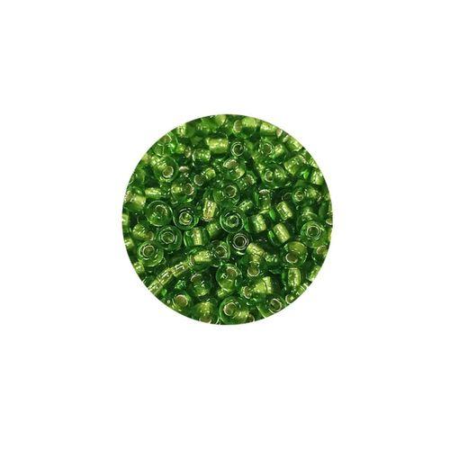 Dökme Cam Kum Boncuk (8/0) 3 mm - 20 Gram - Şeffaf Çimen Yeşili - BNC154