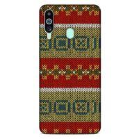 Kazak (48) Desenli Silikon Kapak Samsung Galaxy M40 Kılıf