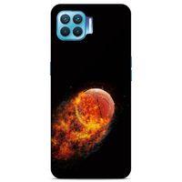 Lopard Oppo Reno 4 Lite Uyumlu Kılıf FireX (32) Soft Silikon Kılıf Basketbol Topu