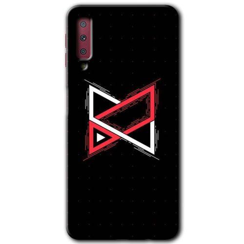 Potkal Hediye Fabrikası Samsung Galaxy A7 2018 Kılıf HD Desen Baskılı Arka Kapak - Kilit