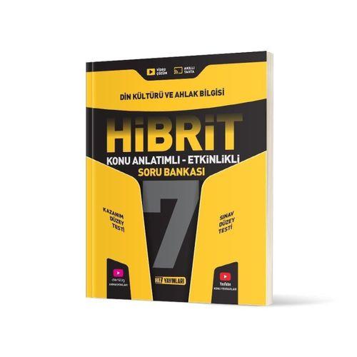 7. Sınıf Din Kültürü Konu Anlatımlı Etkinlikli Hibrit Soru Bankası Hız Yayınları