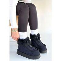 Zinya Siyah Süet Bot