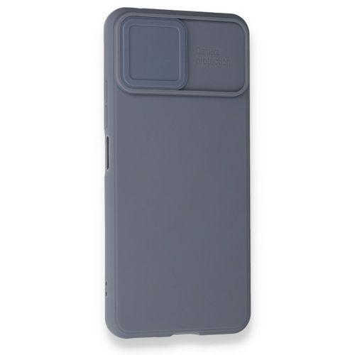 Xiaomi Mİ 11 Lite Kılıf Color Lens Silikon - Gri