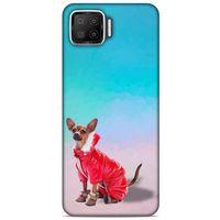 Oppo A73 Kılıf Köpek Kıyafetleri (17) Tasarım Kılıf Russian Chihuahua Mont
