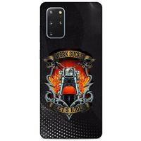 Samsung Galaxy S20 Plus Uyumlu Kılıf Motorsiklet (8) Baskılı Kılıf Harley Davidson