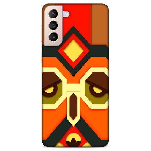 Lopard Samsung Galaxy S21 Plus Uyumlu Kılıf Soyut Sanat (6) Desenli Silikon Kılıf