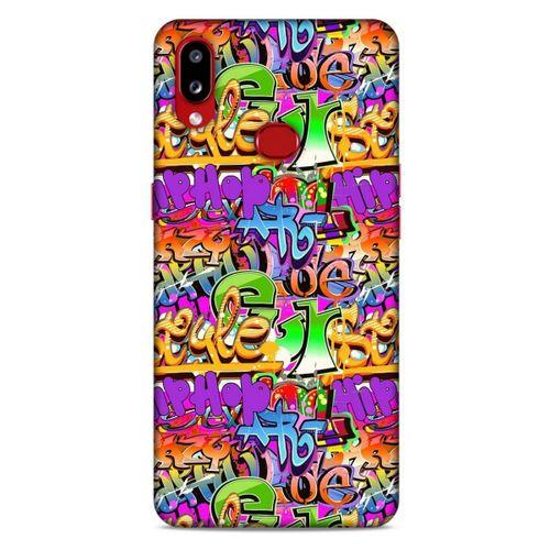 Graffitix (14) Desenli Silikon Kapak Samsung Galaxy A10s Kılıf