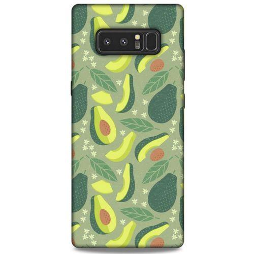 Frutix Avokado 03 Samsung Galaxy Note 8 Kılıf Desenli Silikon