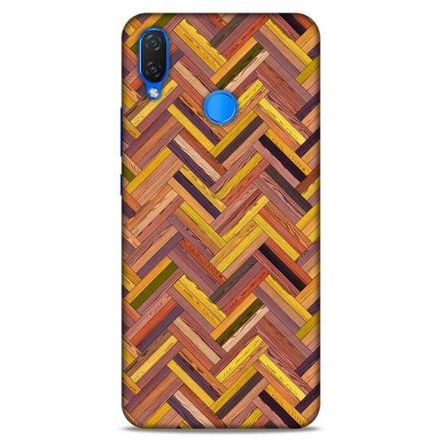 Lopard Huawei Psmart 2019 Uyumlu Kılıf Wood'X (39) Liquid Crystal Kılıf Baskılı