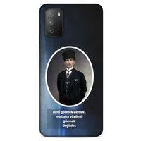 Lopard Xiaomi Poco M3 Uyumlu Kılıf Atatürk (7) Telefon Kılıfı