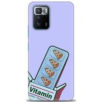 Xiaomi Poco X3 GT Kılıf HD Baskılı Kılıf - Vitamin + Tam Ekran Koruyucu