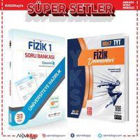 Farklı Sistem TYT Fizik Soru Bankası ve Hız Renk Deneme Seti 2 Kitap