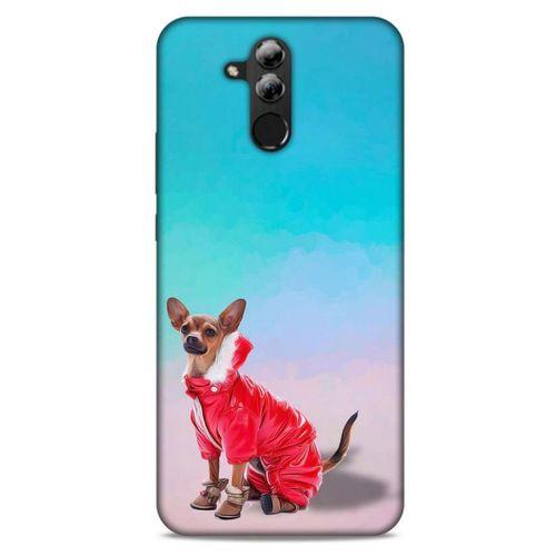 Huawei Mate 20 Lite Kılıf Köpek Kıyafetleri (17) Tasarım Kılıf Russian Chihuahua Mont