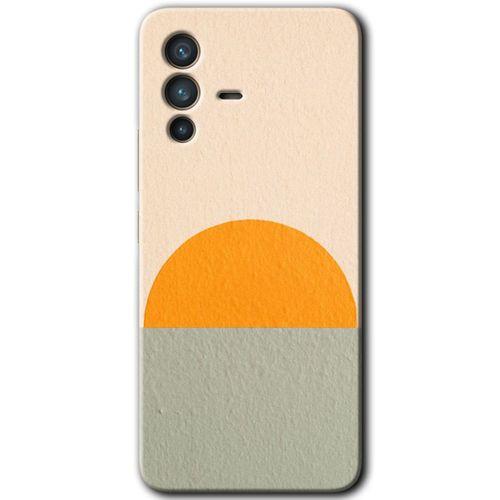 Vivo V23 5G Kılıf HD Desen Baskılı Arka Kapak - Color Wall