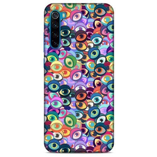 Nazarium (38) Desenli Silikon Kapak Xiaomi Redmi Note 8T Kılıf