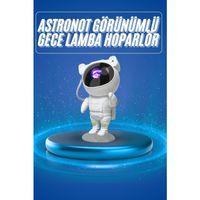 Projeksiyon Astronot Lamba Speaker Sevimli Astronot Bluetooth Hoparlör