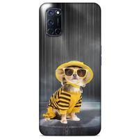 Oppo A92 Kılıf Köpek Kıyafetleri (15) Antişok Kılıf Chihuahua Pijama