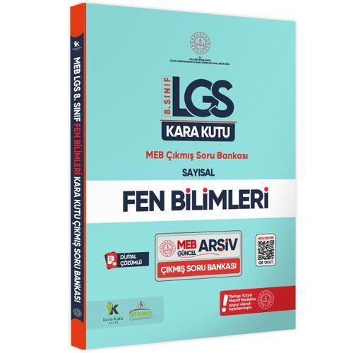8 Sınıf LGS Fen Bilimlerinin Kara Kutusu Dijital Çözümlü Çıkmış Soru Bankası