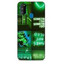 Samsung Galaxy M30s Uyumlu Kılıf Yeşil Delisi (34) Slim Armor Kılıf Pastel yeşil