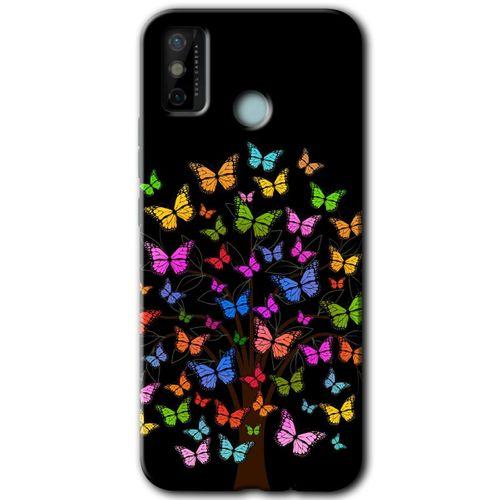 Tecno Spark 6 Go Kılıf HD Desen Baskılı Arka Kapak - Cacti Prairies + Kırılmaz Cam